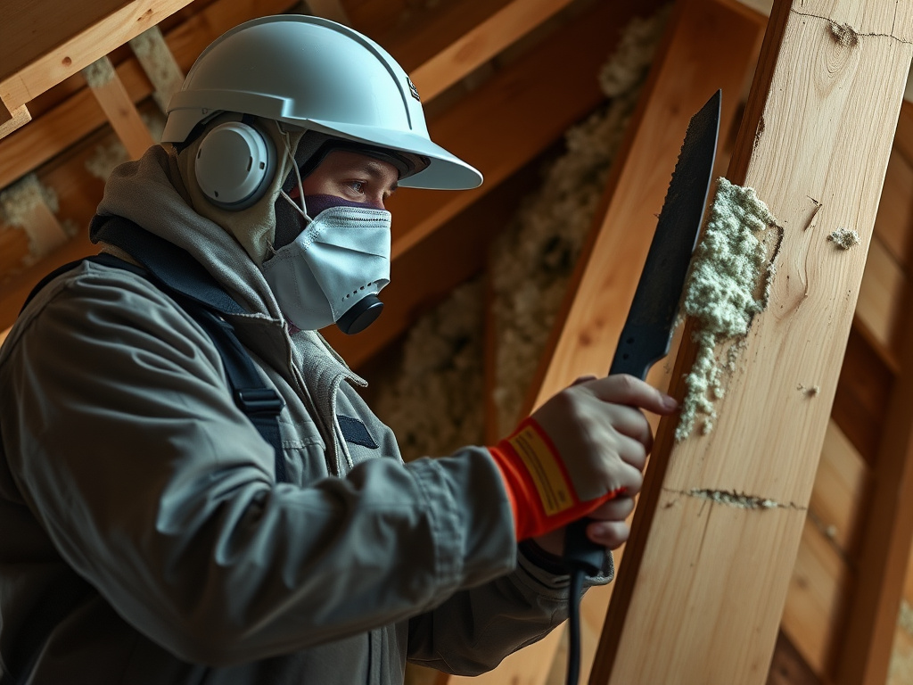 Spray Foam Insulation Removal